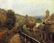 Jean-Antoine Watteau, Sentier de la mi-cote,Louveciennes